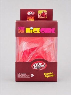 Dr Pepper Nice Cube Squishy Toy- stress relief